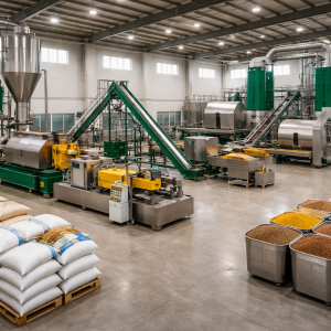 Fish Feed Processing Machinery