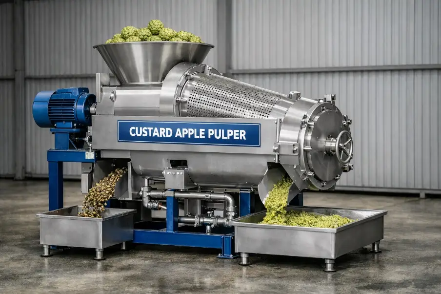 Custard apple Pulper machine